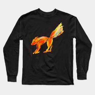 Fire Fox Long Sleeve T-Shirt